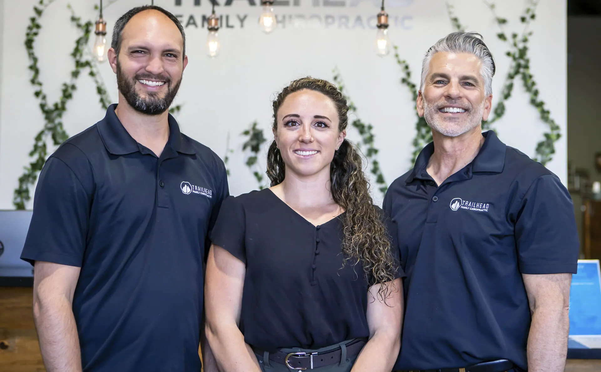 Team photo of the chiropractors at Trailhead Family Chiropractic in Murrieta, CA
